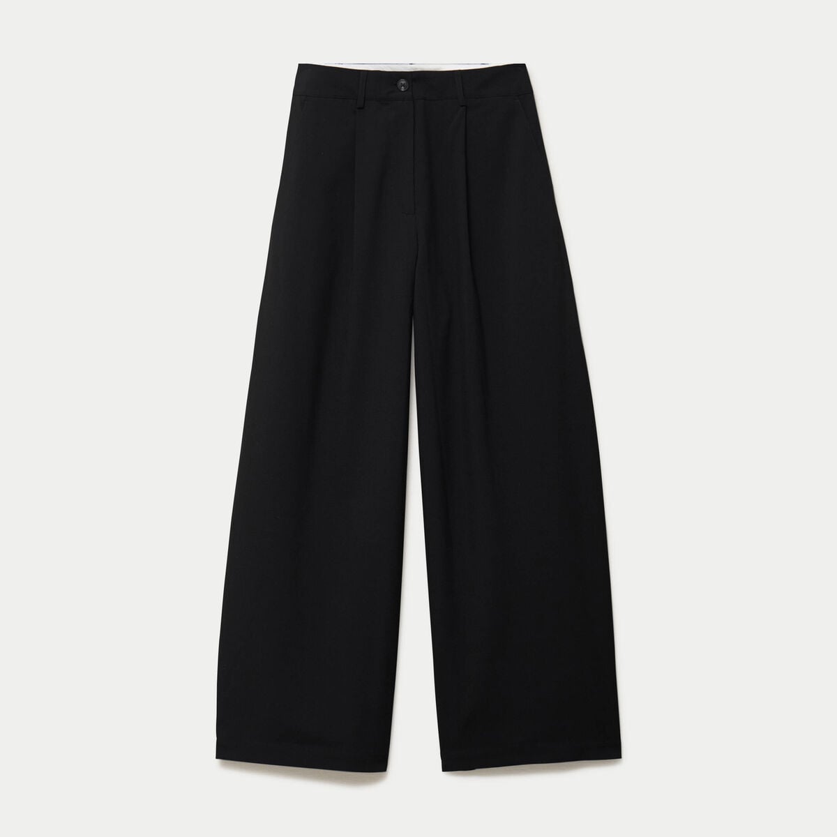 Pantalon bootcut taille standard noir femme