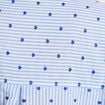 Chemise oversize manches longues bleu femme