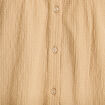 Blouse sans manches col rond beige femme