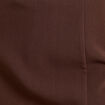 Jupe-short droite fentes marron fonc&eacute; femme