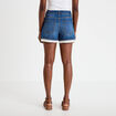 Short en jean denim stone femme