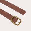 Ceinture marron fonc&eacute; femme