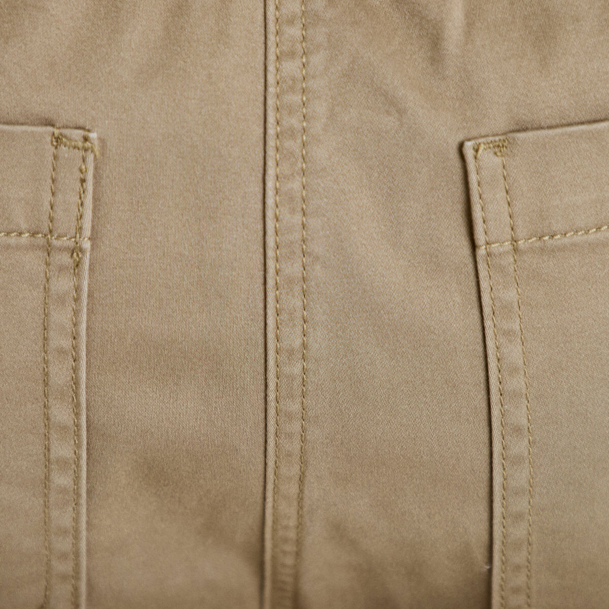 Pantalon chino avec ceinture amovible gris femme