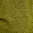 Pull col rond manches longues vert fonc&eacute; femme