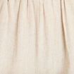 Pantalon large avec ceinture amovible beige femme
