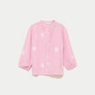 Blouse col tunisien rose femme