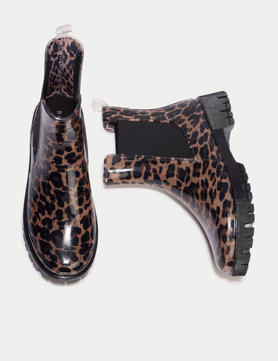 Bottes marron femme