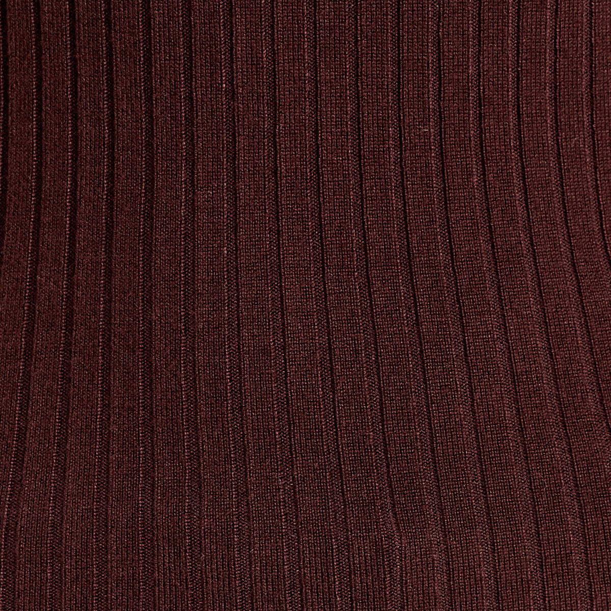 Pull c&ocirc;tel&eacute; col roul&eacute; marron fonc&eacute; femme