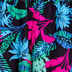 Robe courte &eacute;vas&eacute;e noir femme