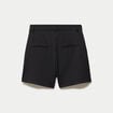 Short taille haute noir femme