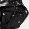 Sac avec pendentif charms noir femme