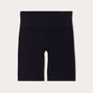 Short cycliste sans couture noir femme