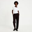 Pantalon bootcut taille standard noir femme