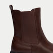 Bottines marron femme