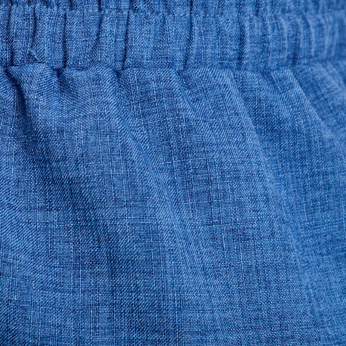 Combishort ceintur&eacute;e bleu fonc&eacute; femme