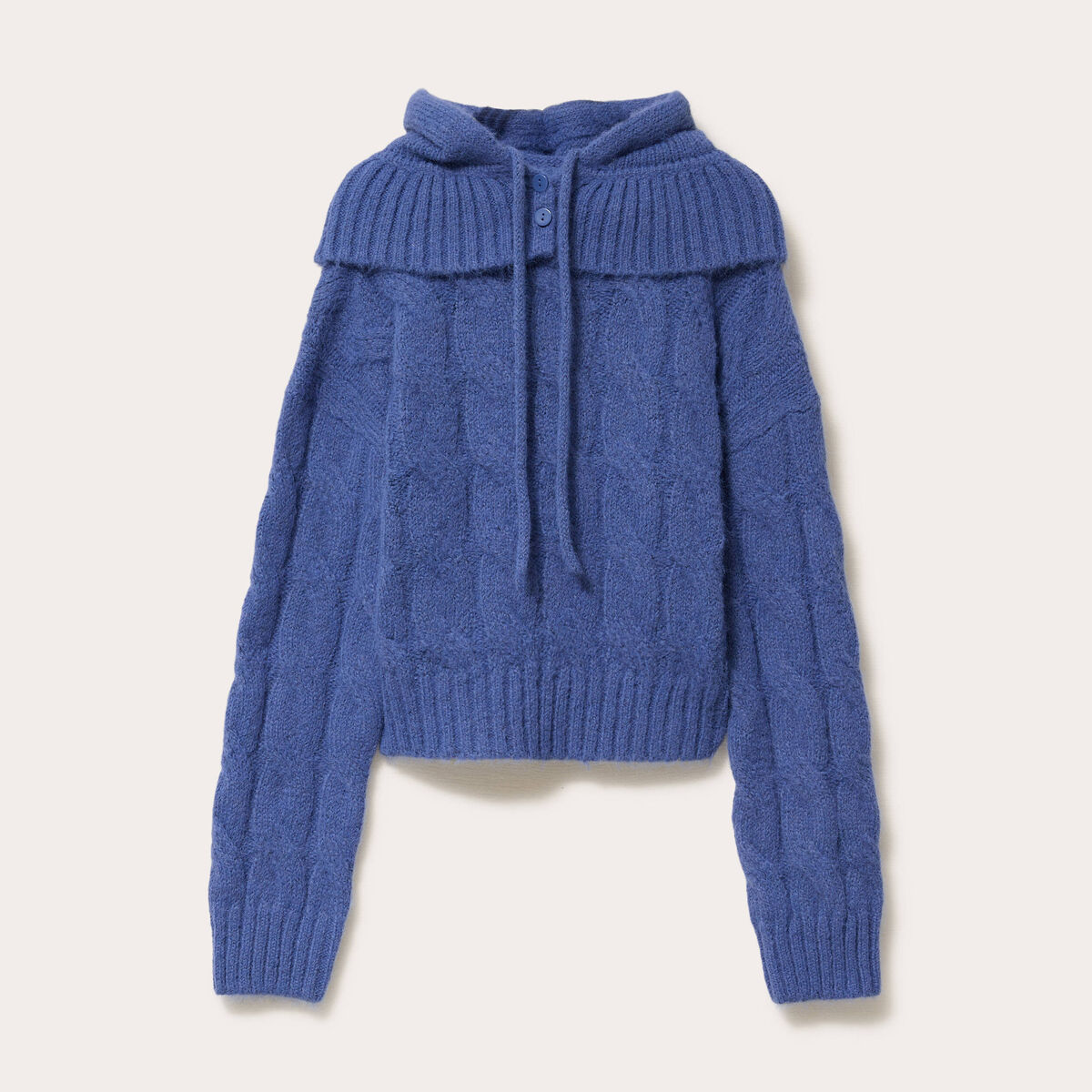 Pull 2-en-1 &agrave; capuche amovible violet femme