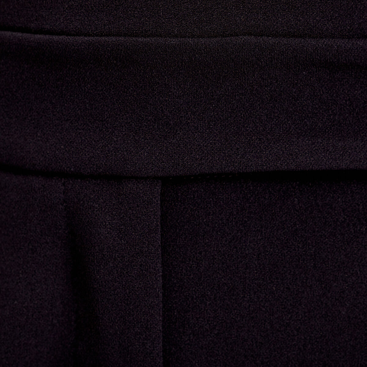 Combinaison pantalon &agrave; pinces noir femme