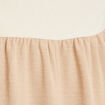 Robe longue &eacute;vas&eacute;e bi-mati&egrave;re brod&eacute;e sable femme