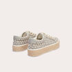 Espadrilles plates beige femme