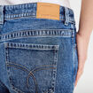 Jean bootcut taille basse denim double stone femme