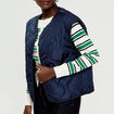 Parka 3-en-1 bleu marine femme