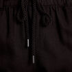 Pantalon droit 7/8&egrave;me taille haute noir femme