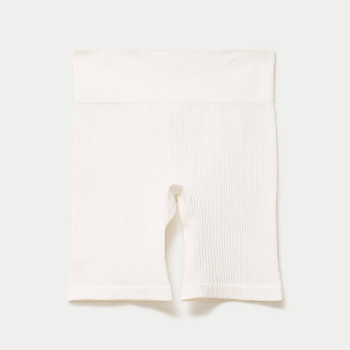 Short cycliste sans couture ecru femme