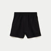 Short flare noir femme