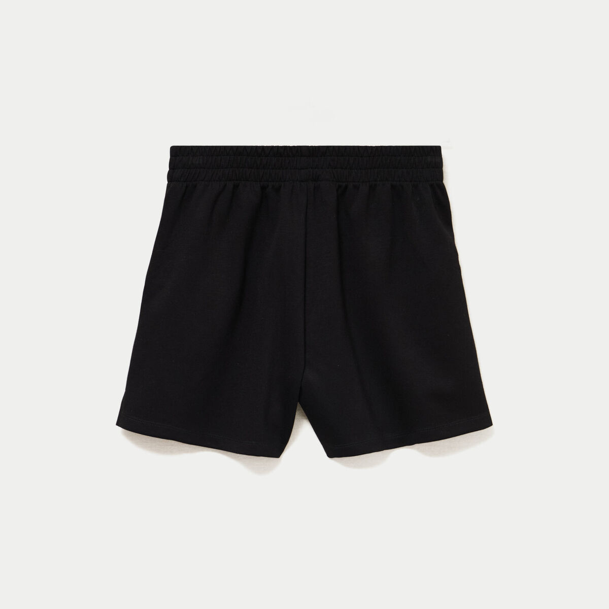 Short flare noir femme
