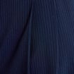 Pantalon large &agrave; pinces bleu marine femme