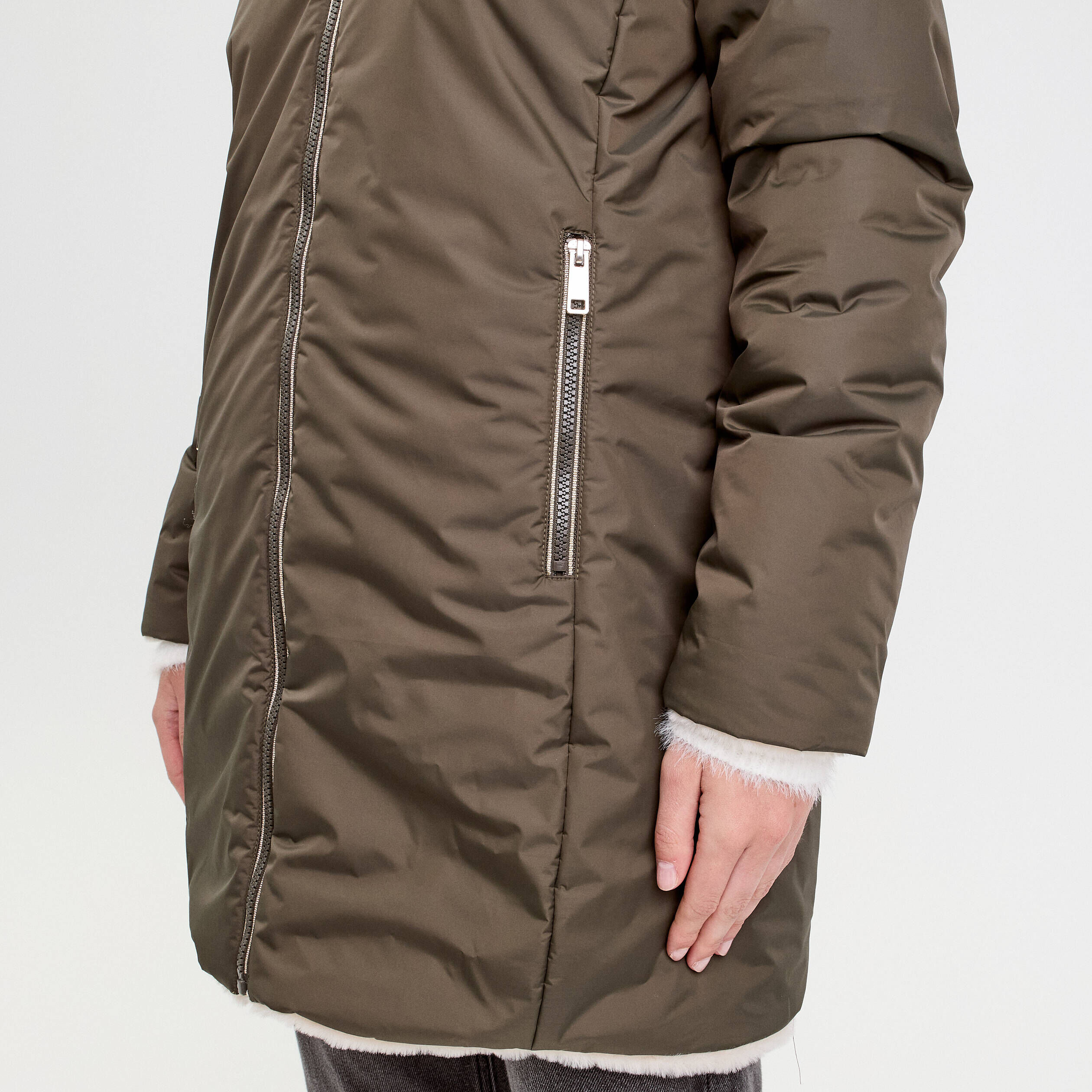 Manteau D'hiver Femme Imperméable à Capuche - Parka Doublure Chaude, Coupe Décontractée, Pour Extérieur