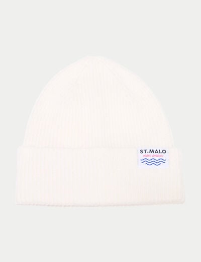 Bonnet ecru femme