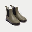 Bottes vert kaki femme