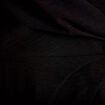 Robe courte &eacute;vas&eacute;e col v manches courtes noir femme
