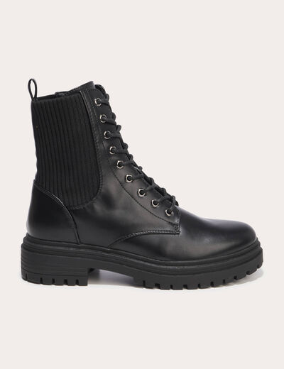 Bottines noir femme