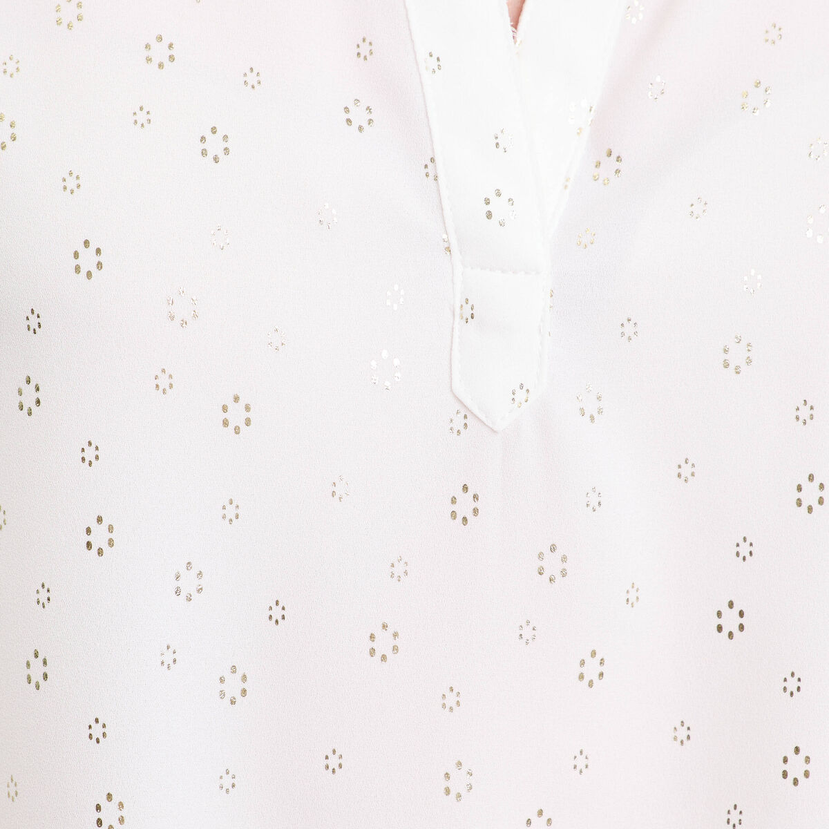 Blouse sans manches blanc femme