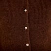 Gilet sans manches marron fonc&eacute; femme