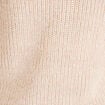 Pull manches longues brillant ivoire femme