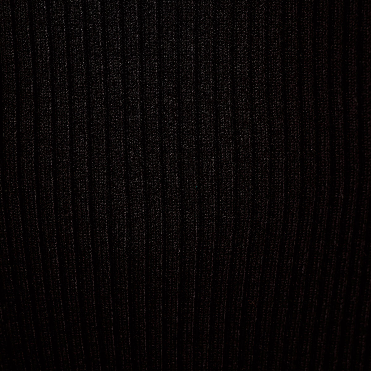 Robe tricot patineuse c&ocirc;tel&eacute;e noir femme