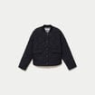 Veste ample manches longues noir femme
