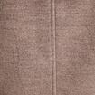 Manteau mi-long &agrave; capuche taupe femme