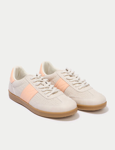 Basket jaune clair femme