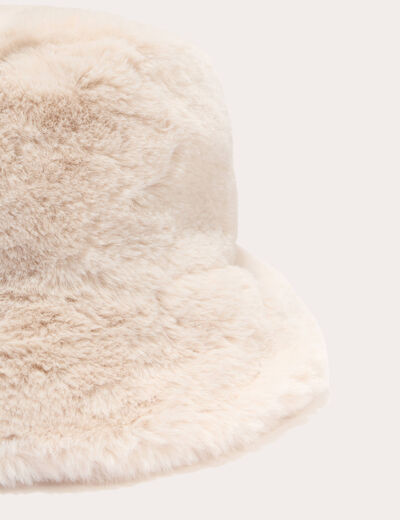 Bob fausse fourrure sable femme