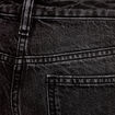 Jeans droit 5 poches denim snow noir femme