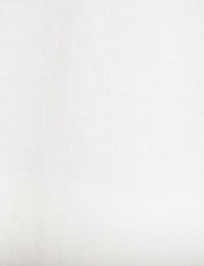T-shirt oversize manches courtes blanc femme