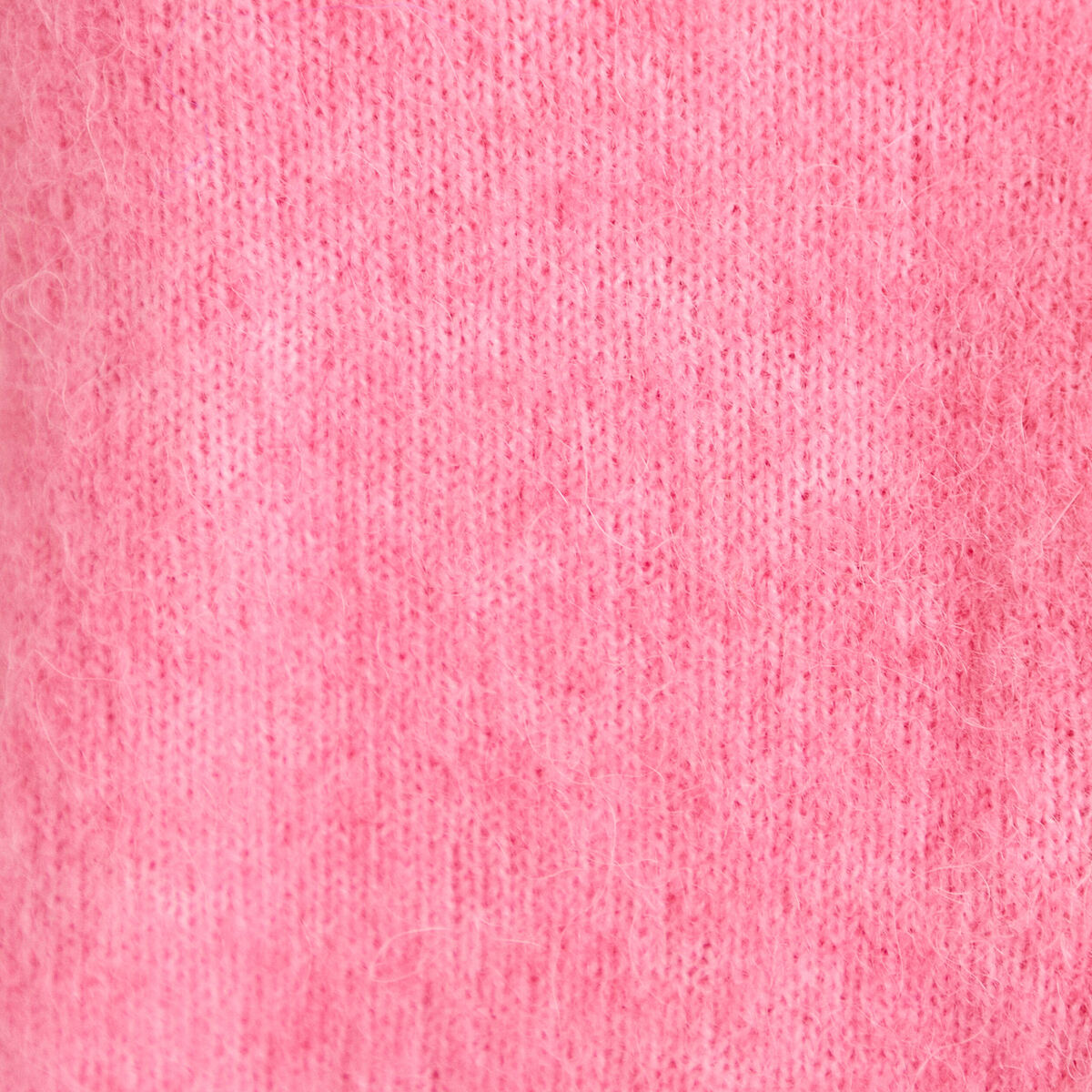 Gilet manches longues rose vif femme