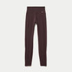 Legging taille haute activewear marron fonc&eacute; femme