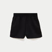 Short flare noir femme