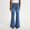 Jean bootcut taille standard denim stone femme