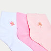 Lot 3 paires de chaussettes rose fushia femme